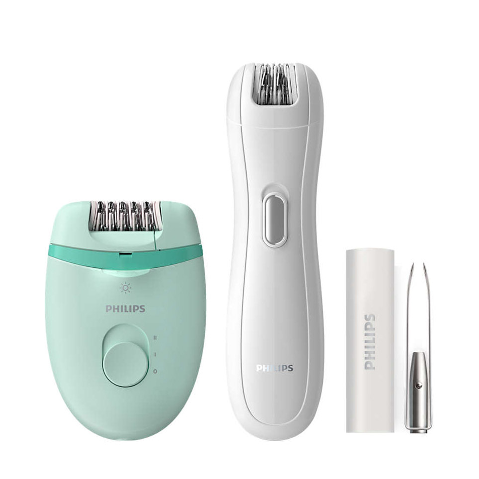 Philips Satinelle Essential Corded Compact Epilator - Siong How