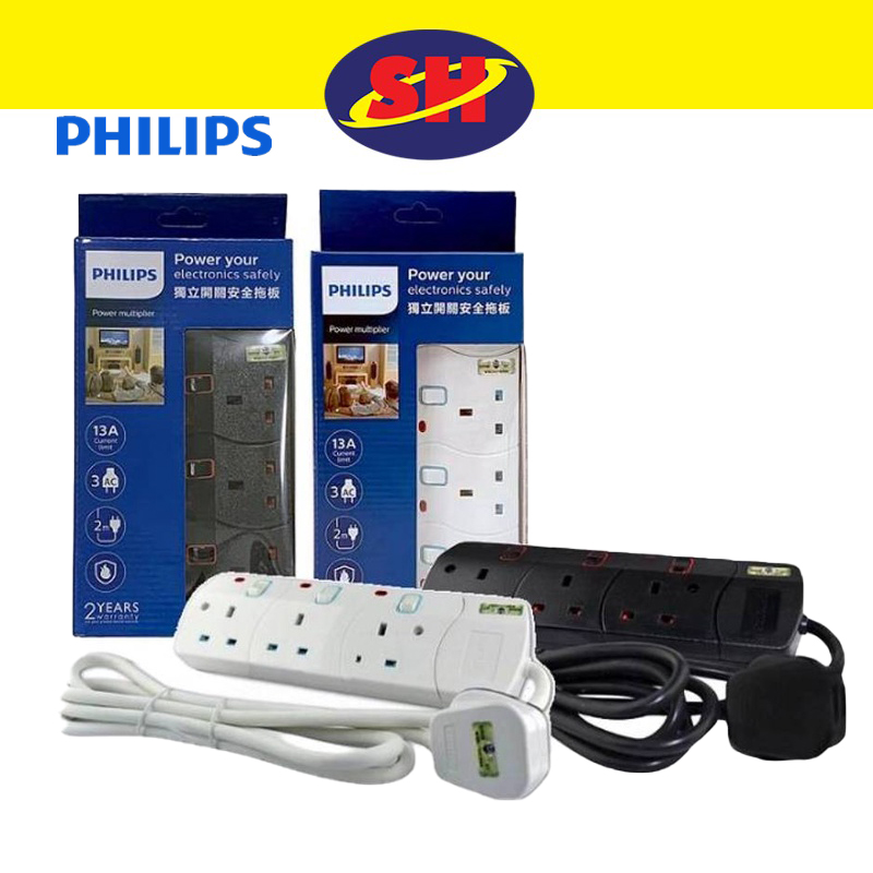 Philips Gang Way Extension Socket Siong How Electrical  Electronic  Sdn Bhd 雄豪电器电子有限公司
